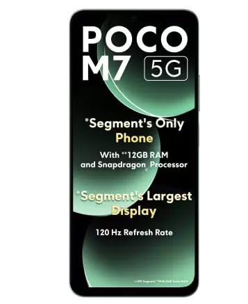 POCO M7 5G Mint Green 8GB 128GB