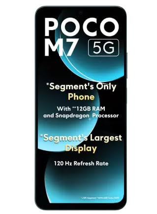 POCO M7 5G Ocean Blue 6GB 128GB