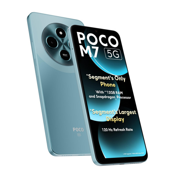 Image of POCO M7 5G, Ocean Blue (8GB, 128GB)