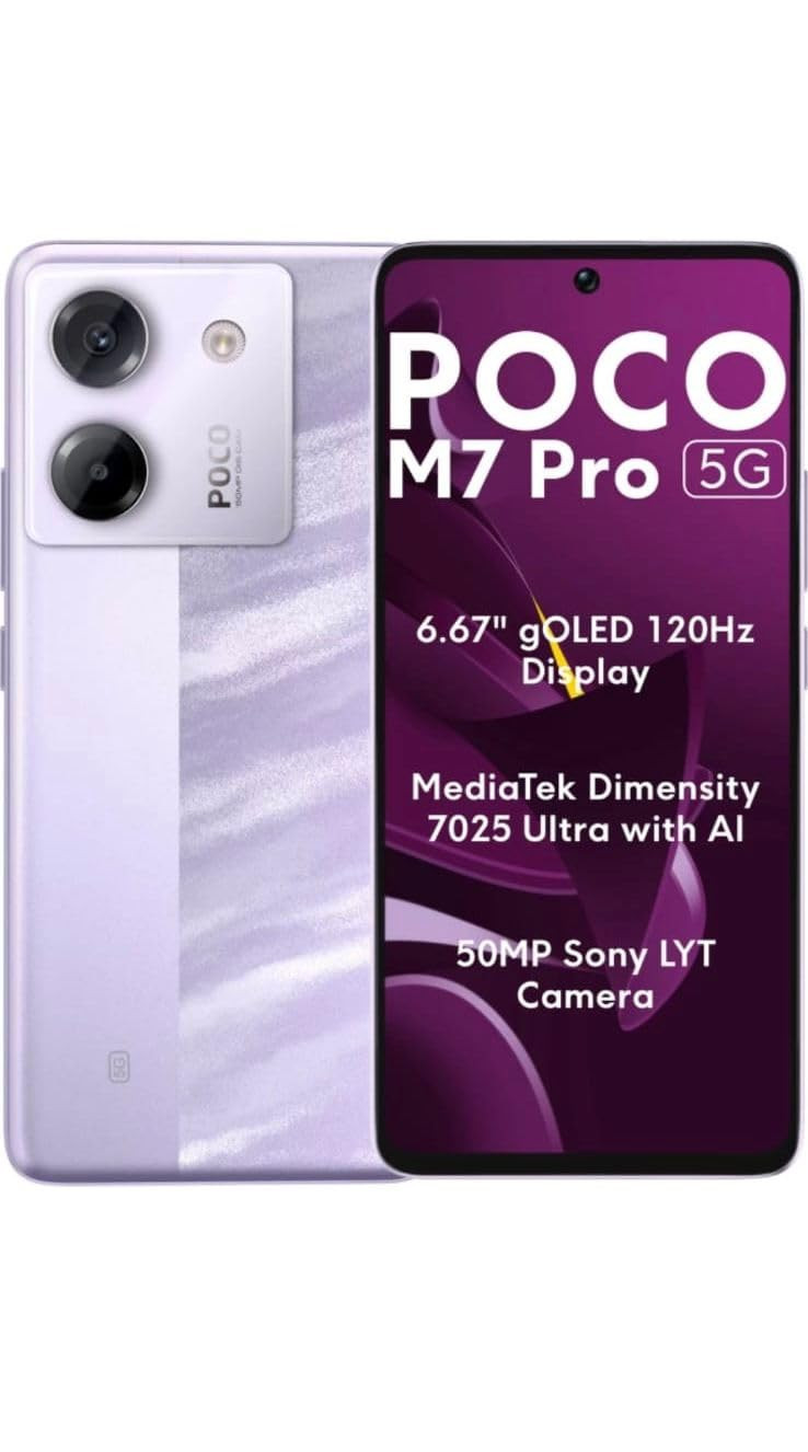 POCO M7 Pro 5G Lavender Frost 8GB 256GB