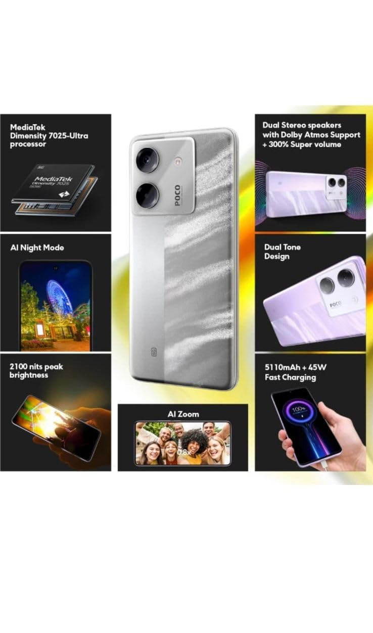 POCO M7 Pro 5G Lunar Dust 6GB 128GB