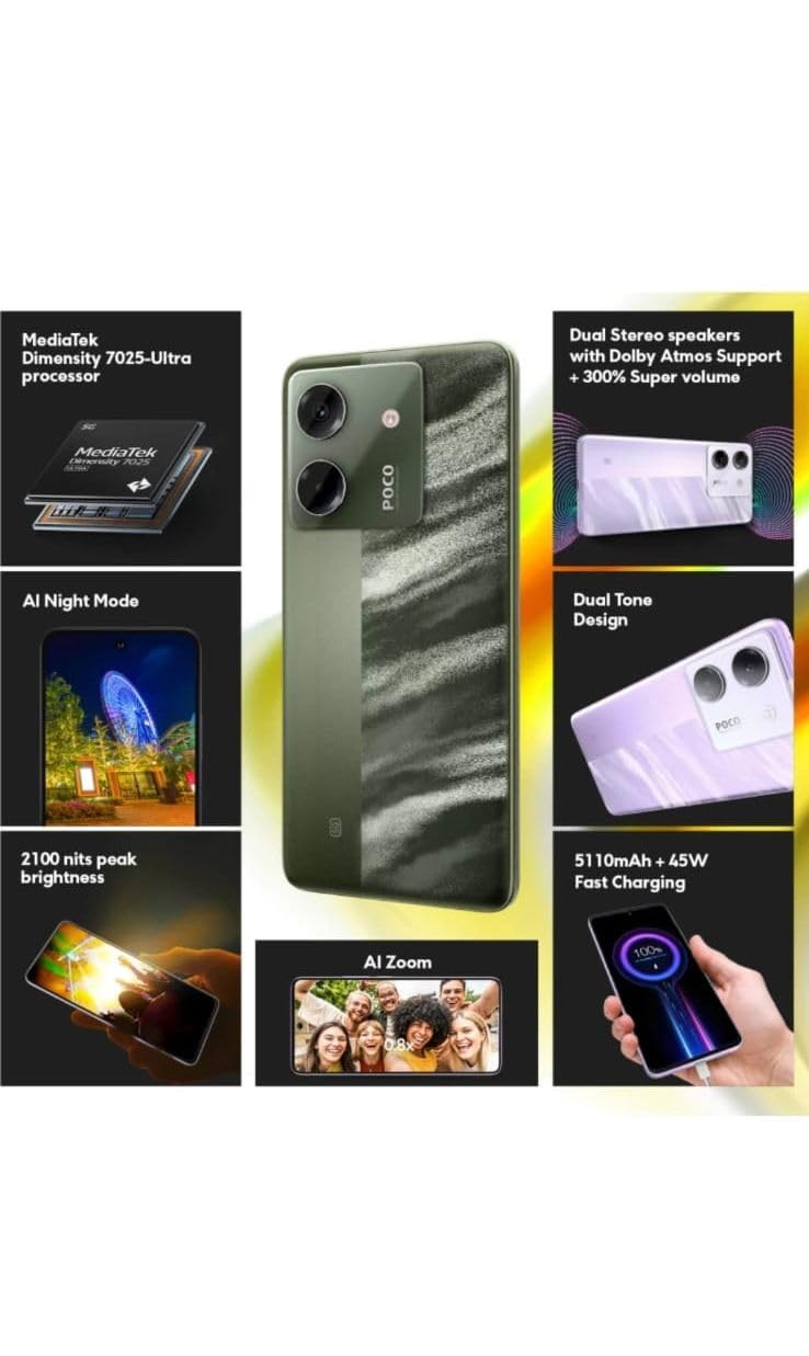 POCO M7 Pro 5G Olive Twilight 8GB 256GB