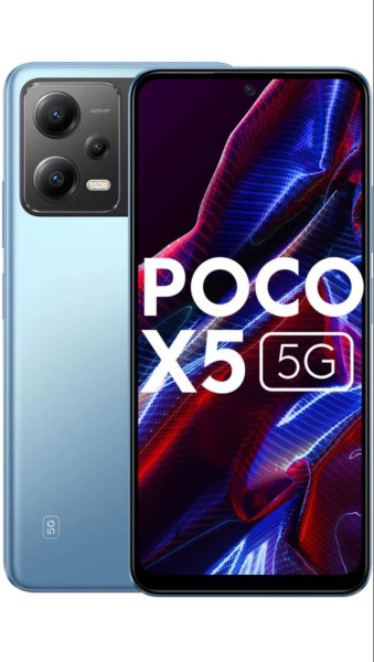 Image of POCO X5 5G (Wildcat Blue, 128 GB) (6 GB RAM)