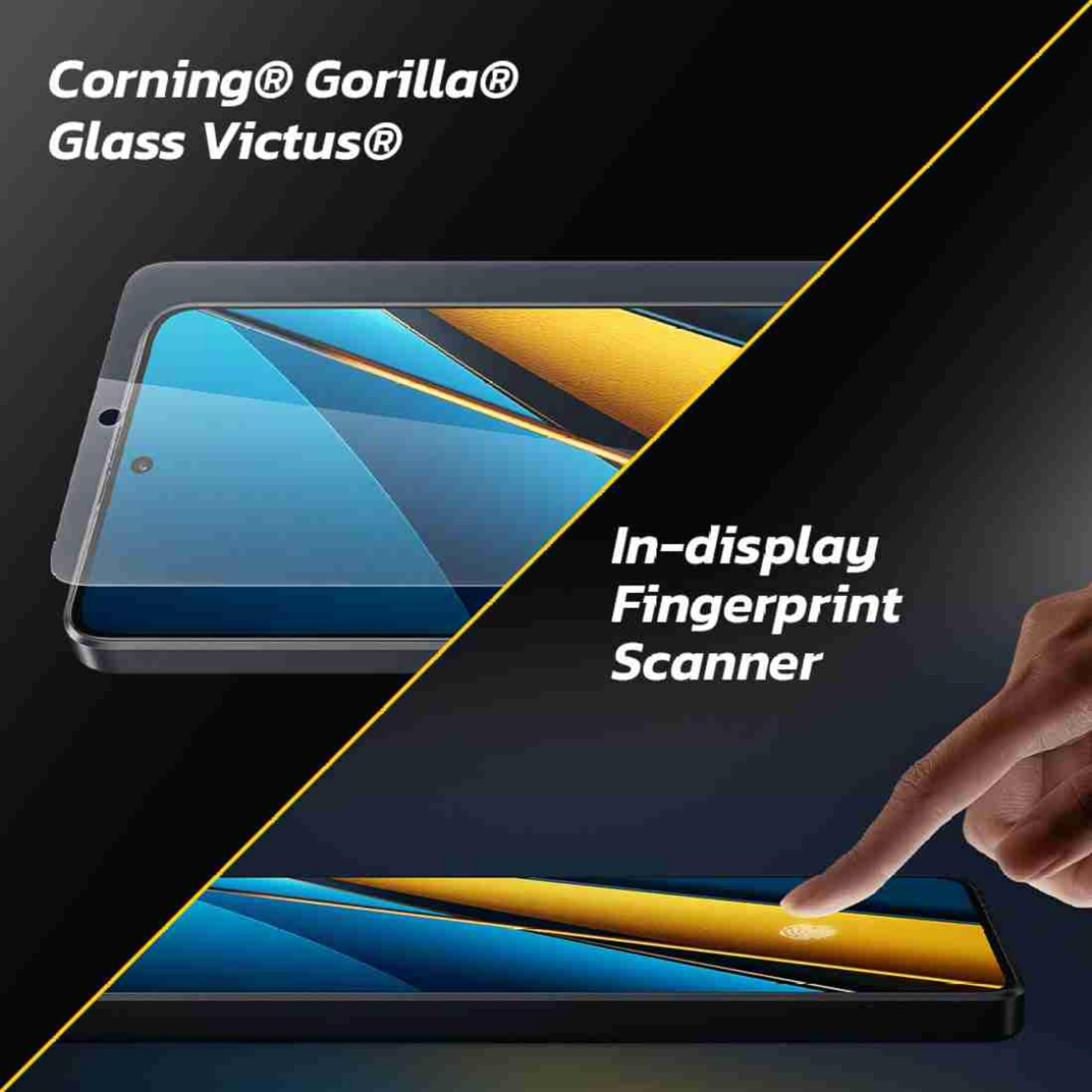 POCO X6 5G Snowstorm White 12 GB RAM 256 GB Storage