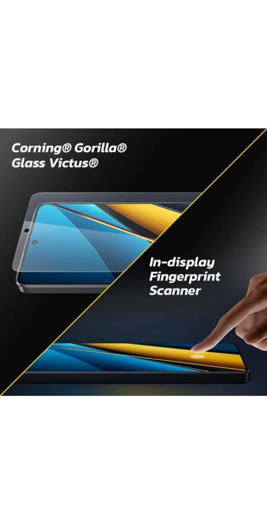 POCO X6 5G Snowstorm White 8 GB RAM 256 GB Storage