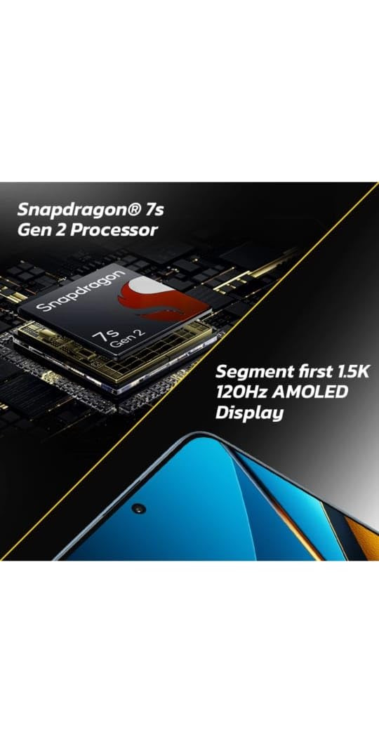 POCO X6 5G Snowstorm White 8 GB RAM 256 GB Storage