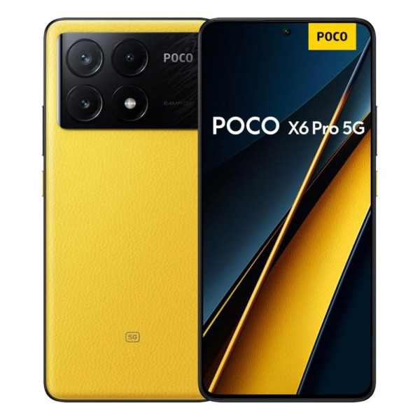 Image of POCO X6 Pro 5G (POCO Yellow 8GB RAM 256GB Storage)