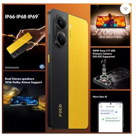 POCO X7 Pro 5G Yellow 8GB 256GB