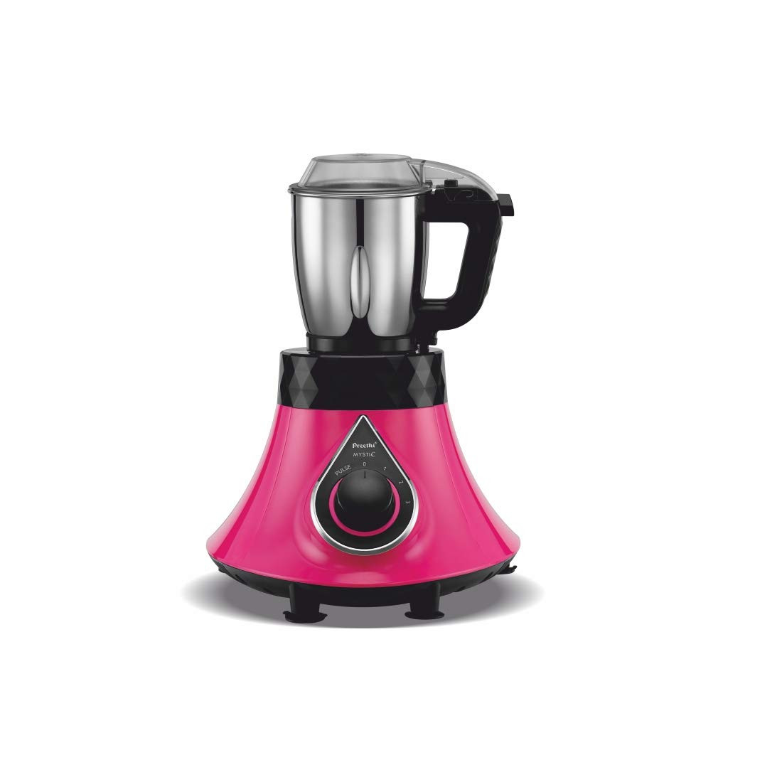 Preethi Mystic MG238 Mixer Grinder 750 watt with 3 Jars Pink