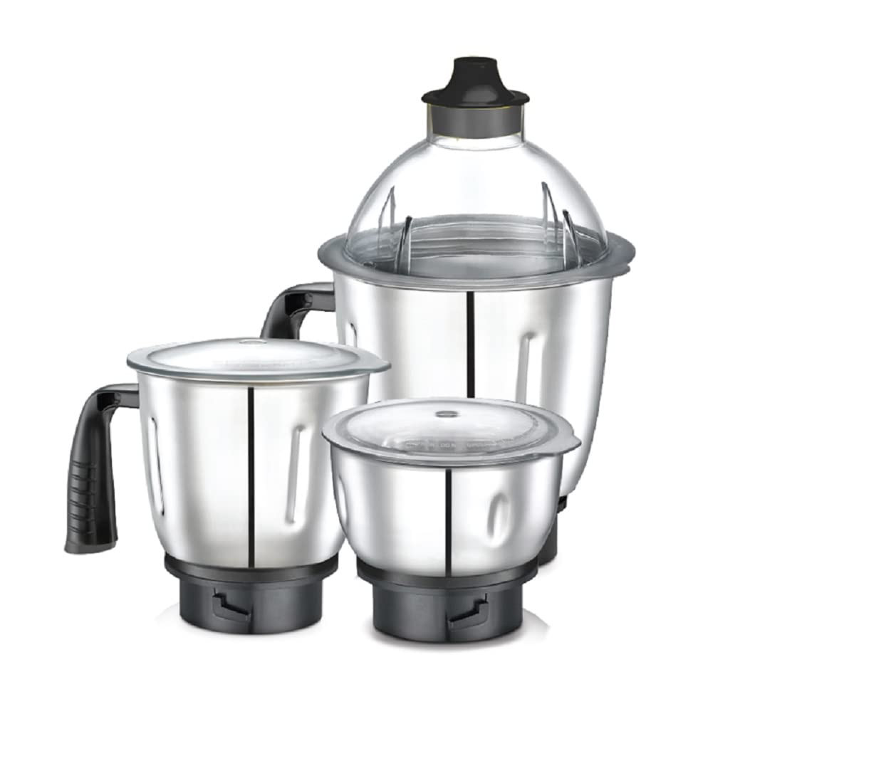 Prestige Endura 1000W Mixer Grinder with Ball Bearing TechnologyStainless Steel 4 Jars Black Silver