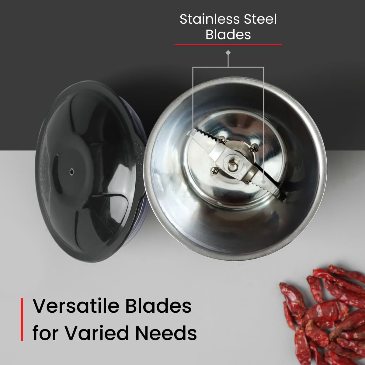 Prestige Iris 750 Watt Mixer Grinder with 4 Jars 3 Stainless Steel  1 Juicer  Super Efficient SS Blades  Black  2Y Warranty  ISI Certified
