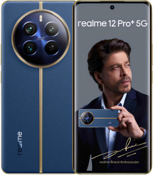 Image of realme 12 Pro+ 5G (Submarine Blue, 256 GB) (12 GB RAM)
