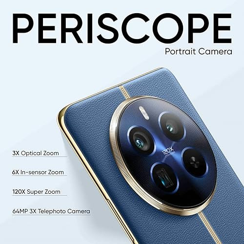 realme 12 Pro 5G Submarine Blue 8GB RAM 256GB Storage 67 120Hz Curved AMOLED Display 64MP Periscope 50MP Sony IMX 890 OIS Camera 8MP 32MP Selfie Camera 67W Super VOOC Charge