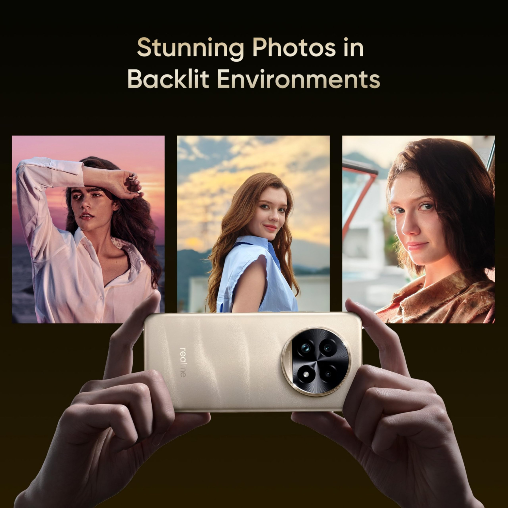 realme 13 Pro 5G Monet Gold 12GB RAM 256GB Storage Upto 24GB Dynamic RAM Snapdragon 7s Gen 2 Processor 67 Curved Display 50MP8MP50MP 32MP Front Cam AI Ultra Clarity 80W SUPERVOOC