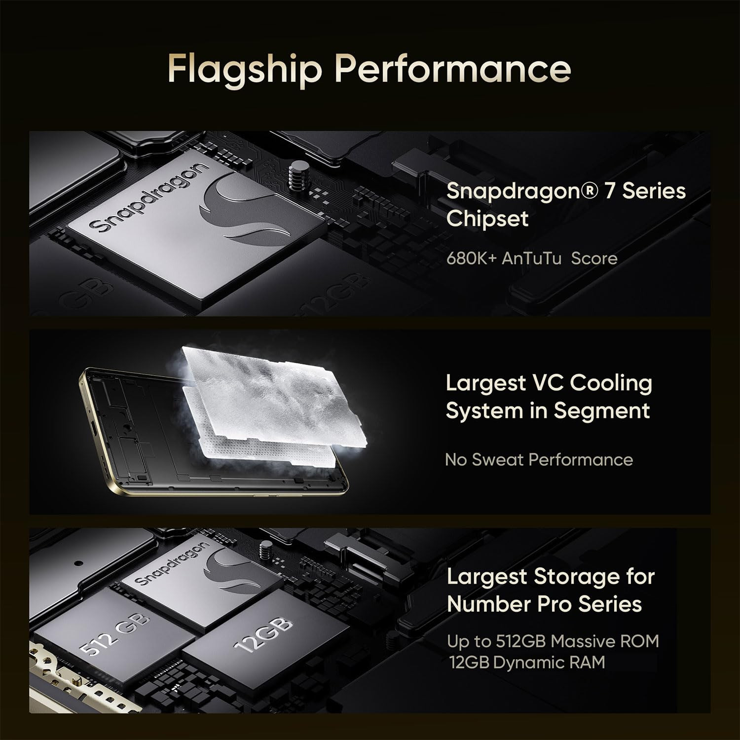 realme 13 Pro 5G Smartphone 8256GB Gold667inch Screen120HZ Curved Vision Display80W SUPERVOOC Charge82MP CameraQualcomm Snapdragon 7s Gen2IP65