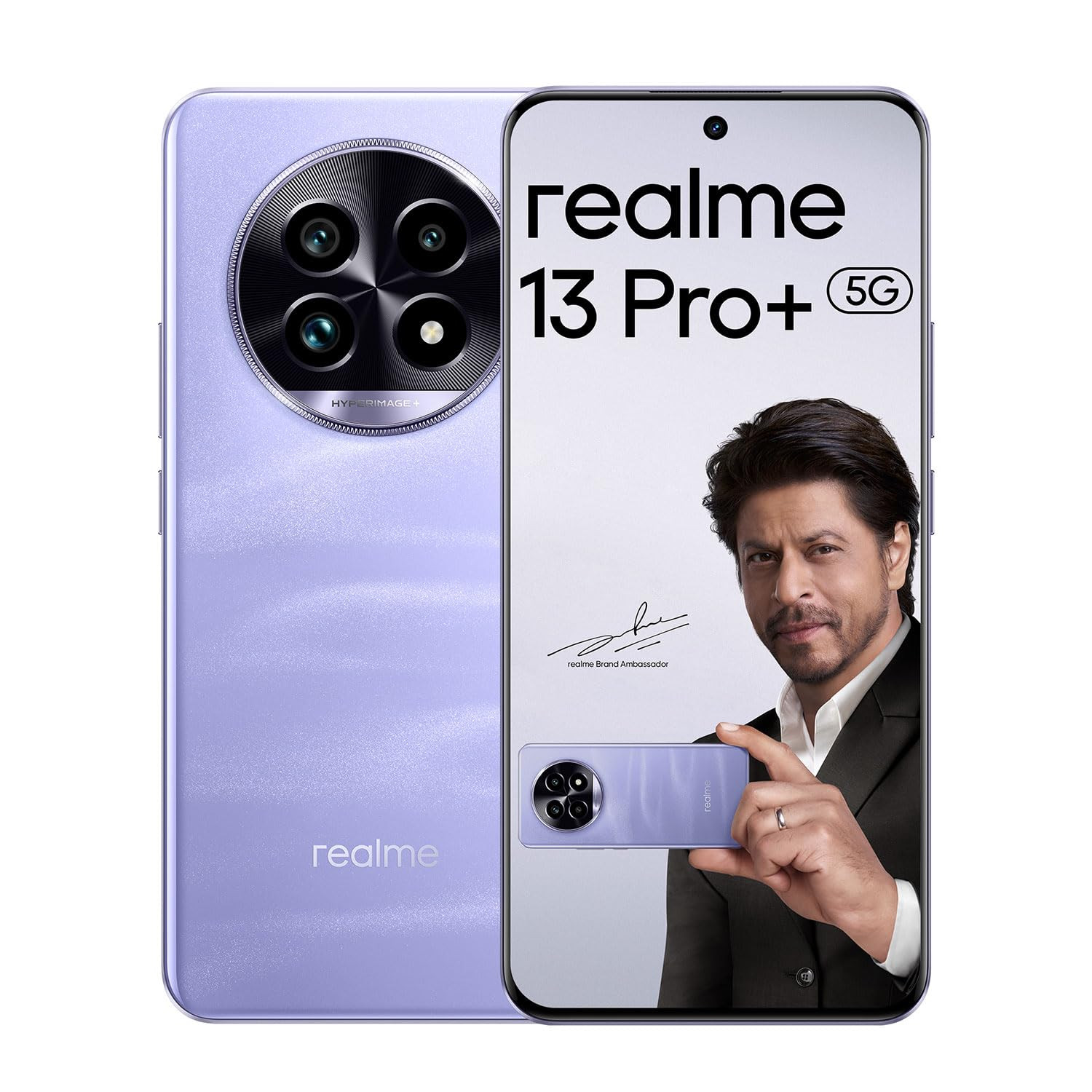 realme 13 Pro 5G Smartphone 8256GB Purple667inch Screen120HZ Curved Vision Display80W SUPERVOOC Charge82MP CameraQualcomm Snapdragon 7s Gen2IP65