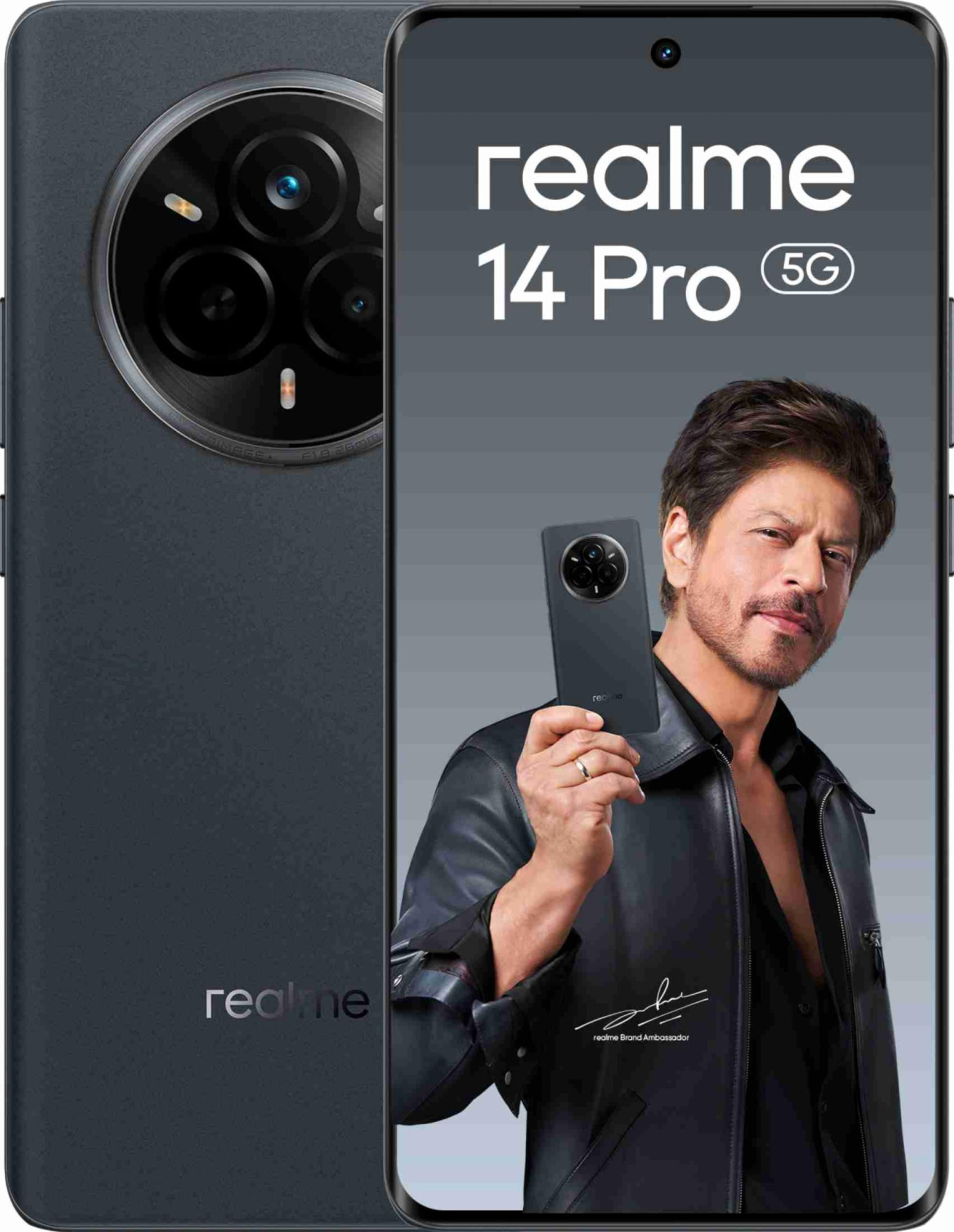realme 14 Pro 5G Suede Grey 8GB RAM 256GB Storage 677 Curved OLED Display 50MP Sony IMX882 OIS 16MP Front Camera 6000mAh Battery Dimensity 7300 Energy Processor 45W Fast Charging