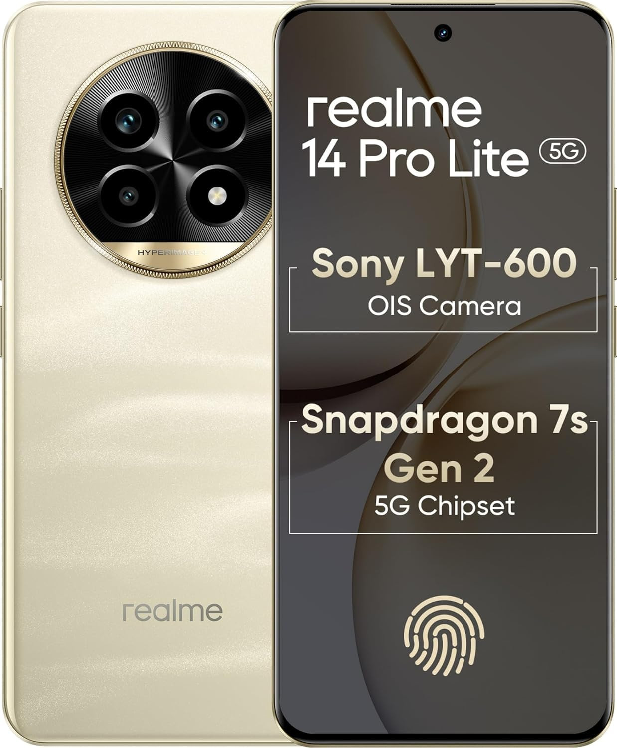 realme 14 Pro Lite 5G 8128GB Glass Gold