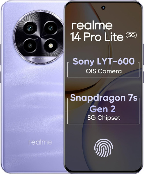 Image of realme 14 Pro Lite 5G 8+128GB Glass Purple