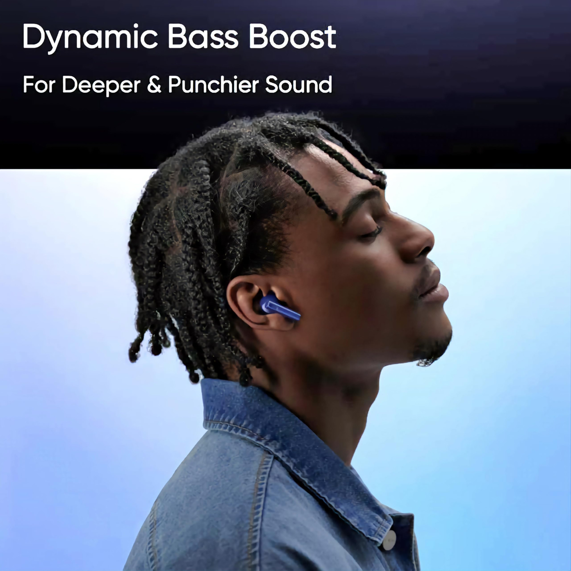 realme Buds Air 5 Truly Wireless in Ear Earbuds with 50dB ANC 124mm Mega Titanized Dynamic Bass Driver Upto 38Hrs Battery with Fast Charging 45ms Ultra-Low Latency for Gaming Arctic White