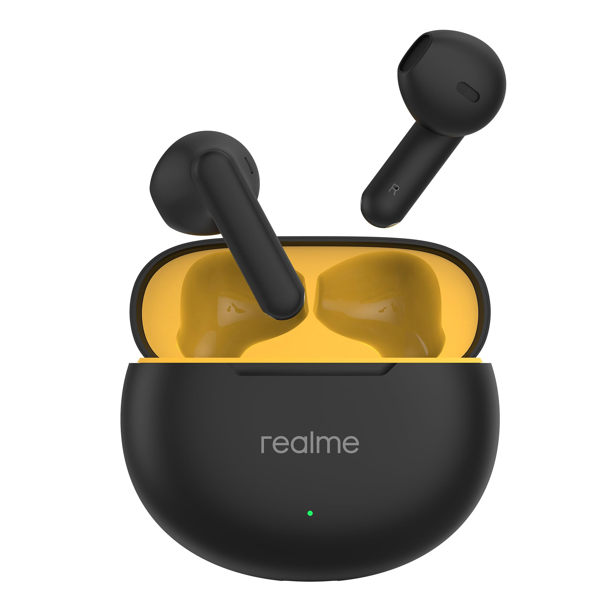 realme Buds T01 Truly Wireless in Ear Earbuds with AI ENC for Calls 13mm Dynamic Driver Upto 28Hrs Battery88mm LatencyBluetooth V54 Google Fast Pair Black