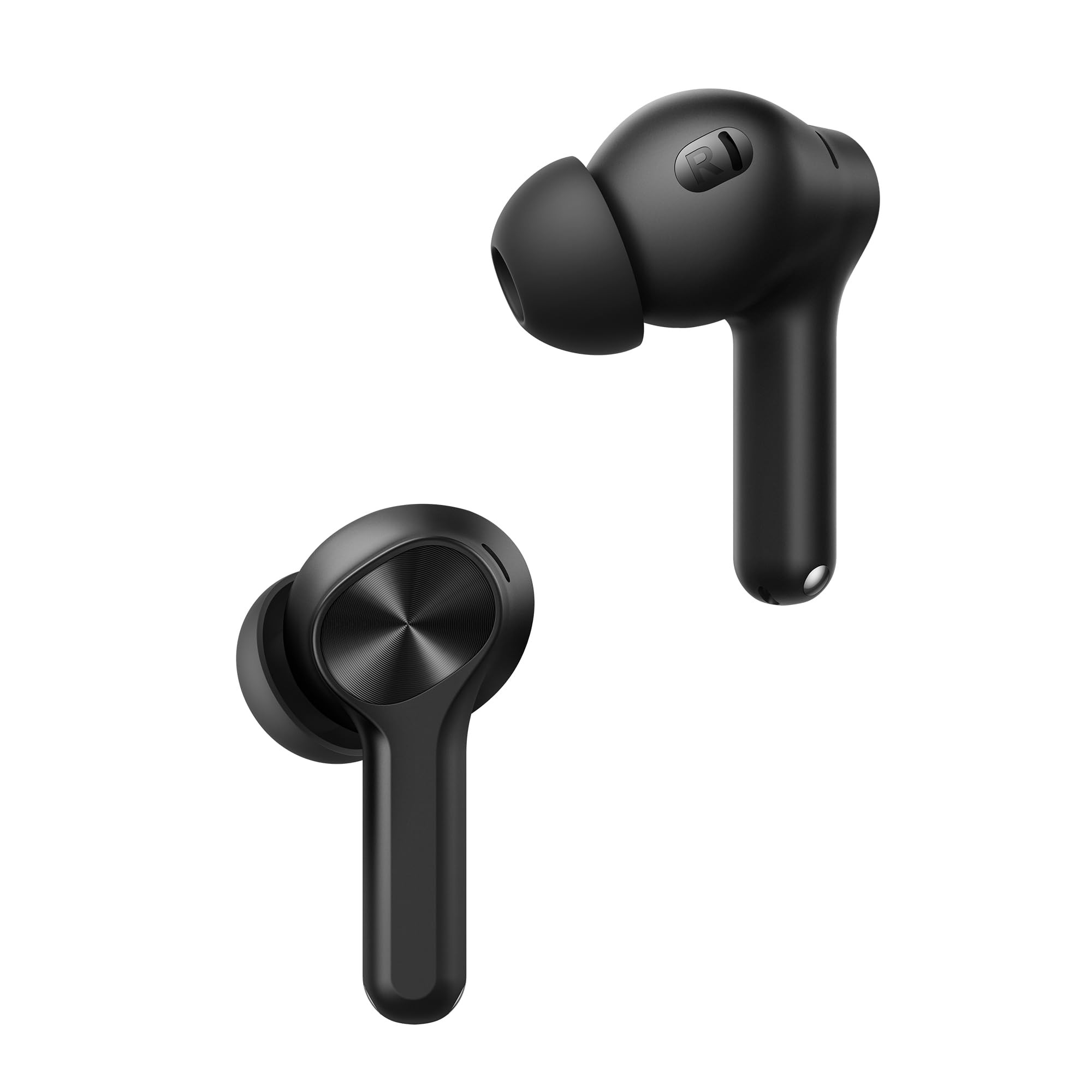 realme Buds T200 Lite Bluetooth in Ear Earbuds4 Mic AI ENC for Calls48 Hours Total Playback with Fast Charging and Low Latency Gaming TWSGoogle Fast Pair with mic Volt Black