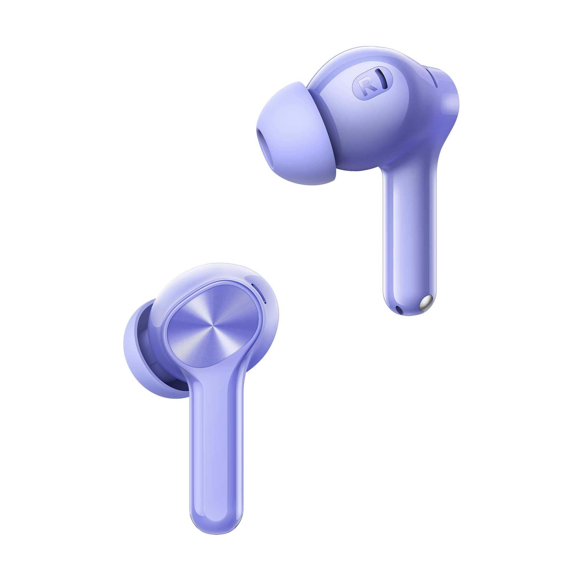 realme Buds T200 Lite Bluetooth in Ear Earbuds4 Mic AI ENC for Calls48 Hours Total Playback with Fast Charging and Ultra Low Latency Gaming TWSGoogle Fast Pairwith mic Aurora Purple