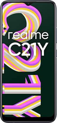 realme C21Y Cross Black 4GB RAM 64GB Storage Medium