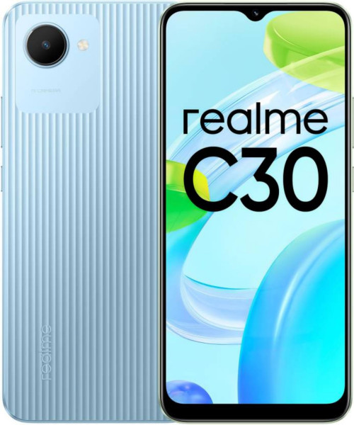 Image of realme C30 (Lake Blue, 3GB RAM, 32GB Storage)