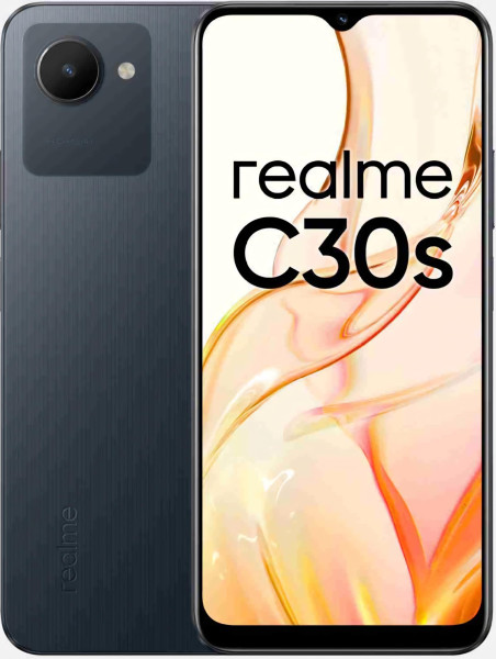 Image of realme C30s (Stripe Black, 4GB RAM, 64 GB Storage)