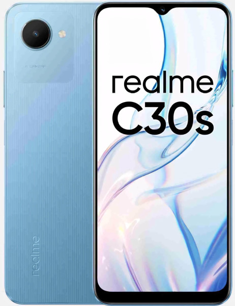 Image of realme C30s (Stripe Blue, 4GB RAM, 64GB Storage)