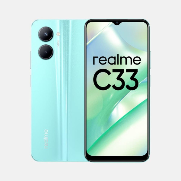 Image of realme C33 (Aqua Blue, 3GB RAM, 32GB Storage)