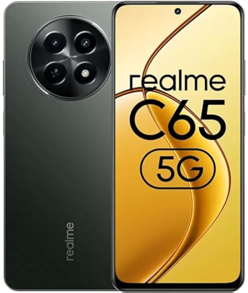 Image of realme C65 5G (Glowing Black, 8GB RAM, 128GB Storage) Karmalife
