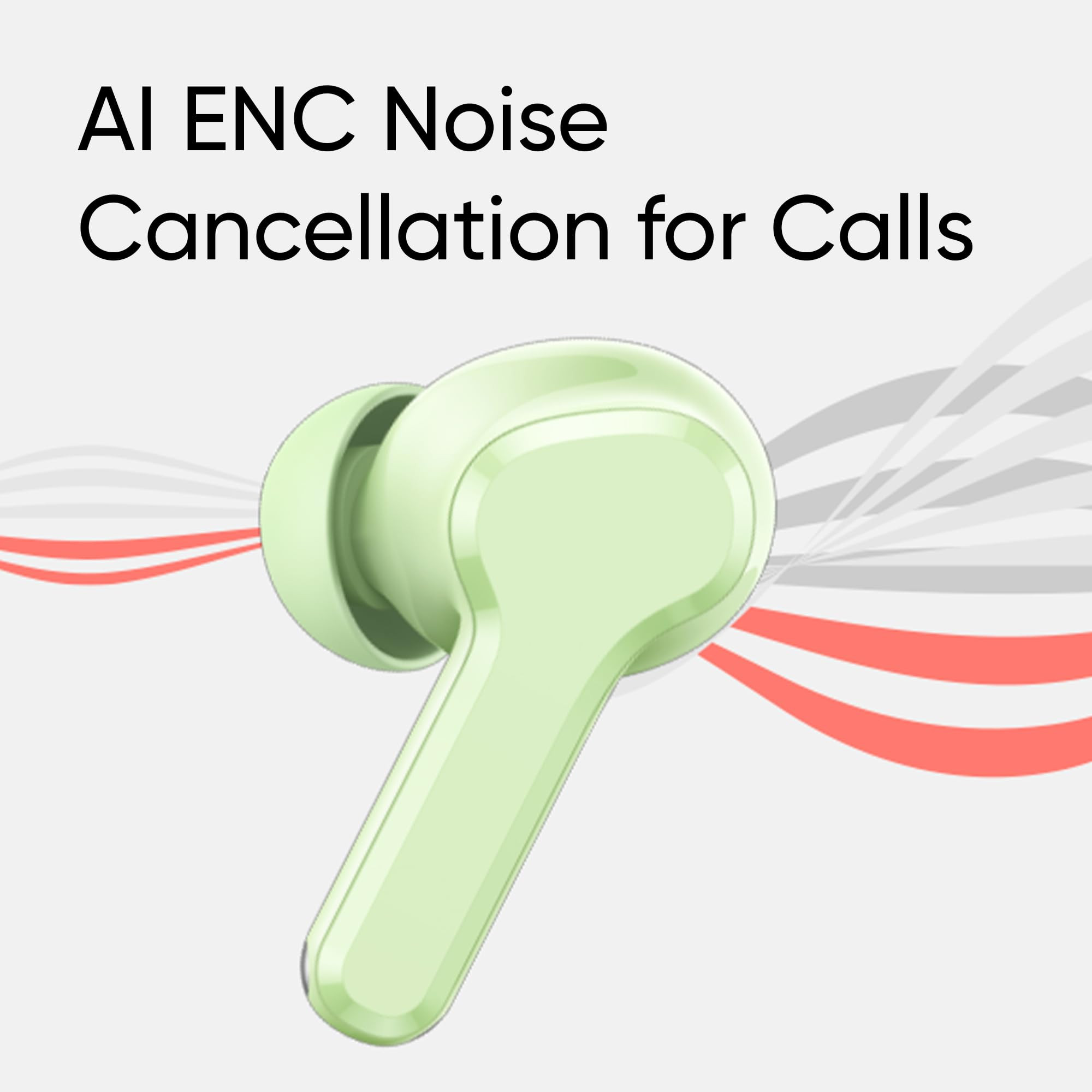 realme Earbuds T110 with Ai Enc for Calls Upto 38 Hours of Playback and Fast Charging Bluetooth in Ear Headset Country Green True Wireless