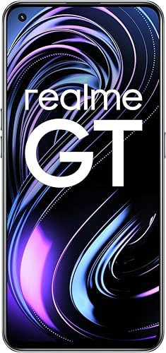 realme GT 5G in Dashing Silver Comes with 8GB RAM 128GB 643-inch 120Hz Display Snapdragon 888 Processor 64MP Triple Rear Camera 16MP Front Camera and 4500mAh Battery with 65W Fast Charging