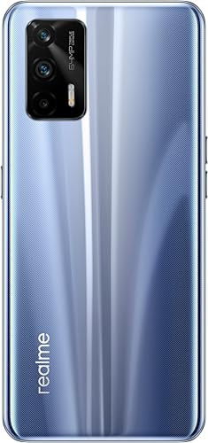 realme GT 5G in Dashing Silver Comes with 8GB RAM 128GB 643-inch 120Hz Display Snapdragon 888 Processor 64MP Triple Rear Camera 16MP Front Camera and 4500mAh Battery with 65W Fast Charging