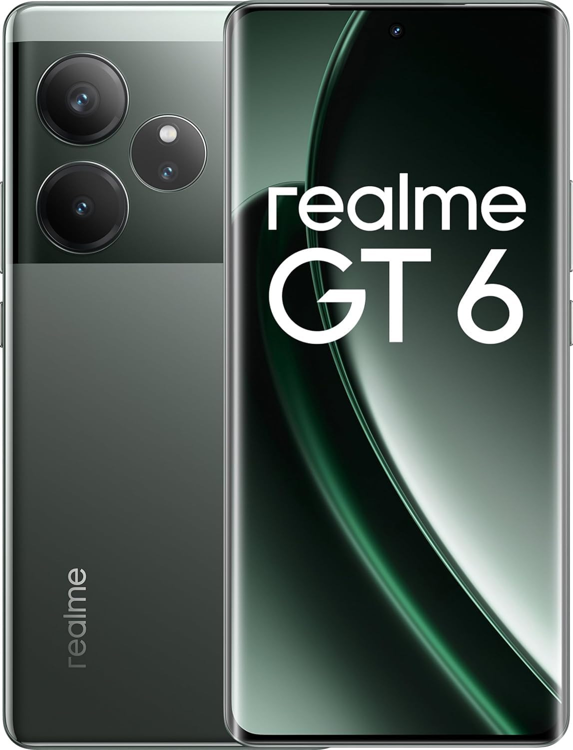 realme GT 6 5G Smartphone 12256 Razor Green