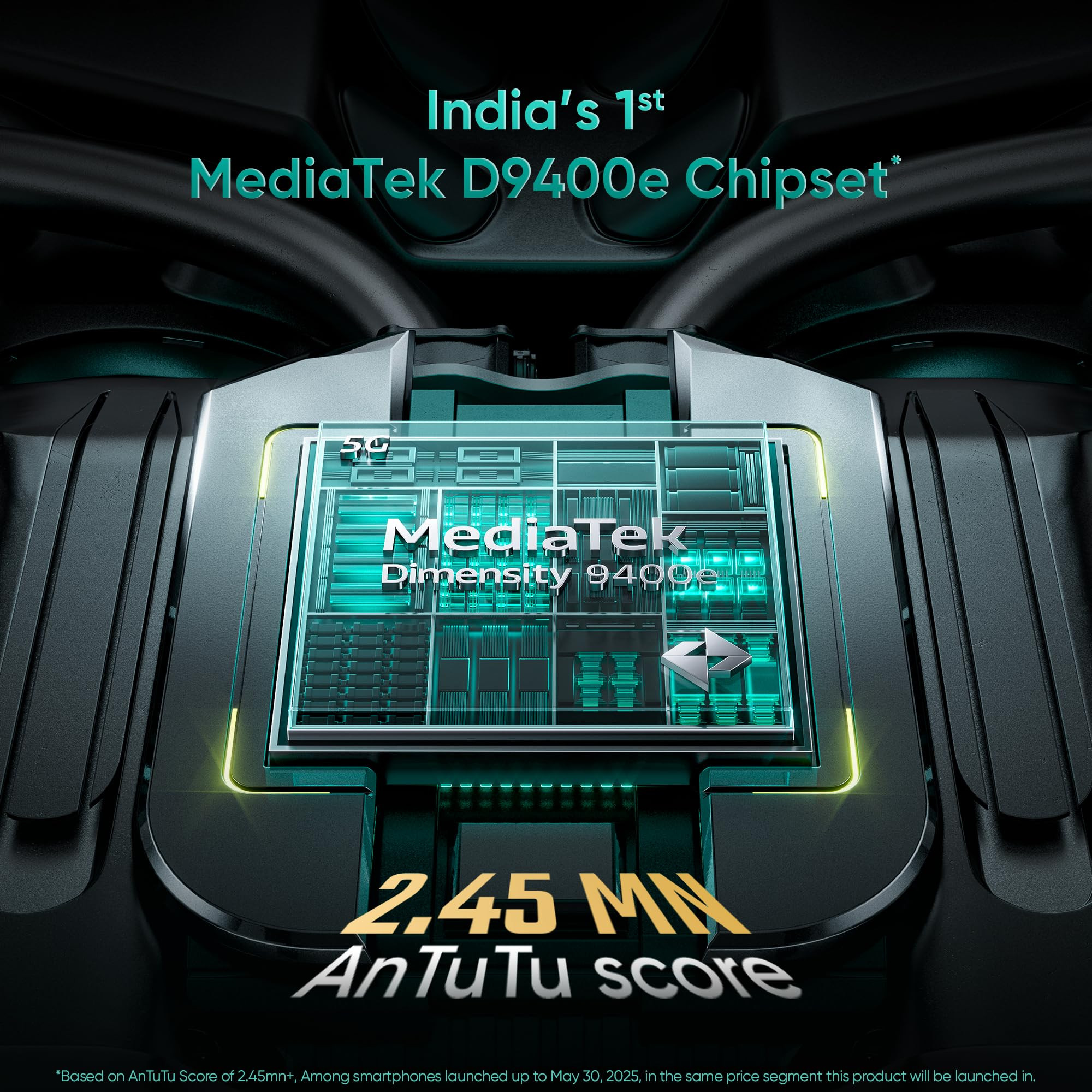 realme GT 7 Dream Edition Aston Martin Green16GB512GB Co-Designed with Aston Martin Aramco F1 Team Indias 1st MTK D9400e Strongest Battery Combo 7000mAh120W AI 4K 120FPS Travel Camera