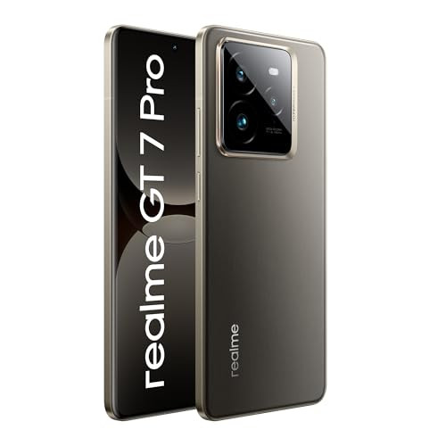 realme GT 7 Pro Galaxy Grey16GB512GB Indias First Snapdragon 8 Elite Processor 3X Periscope Flagship Camera RealWorld Eco OLED Plus Display