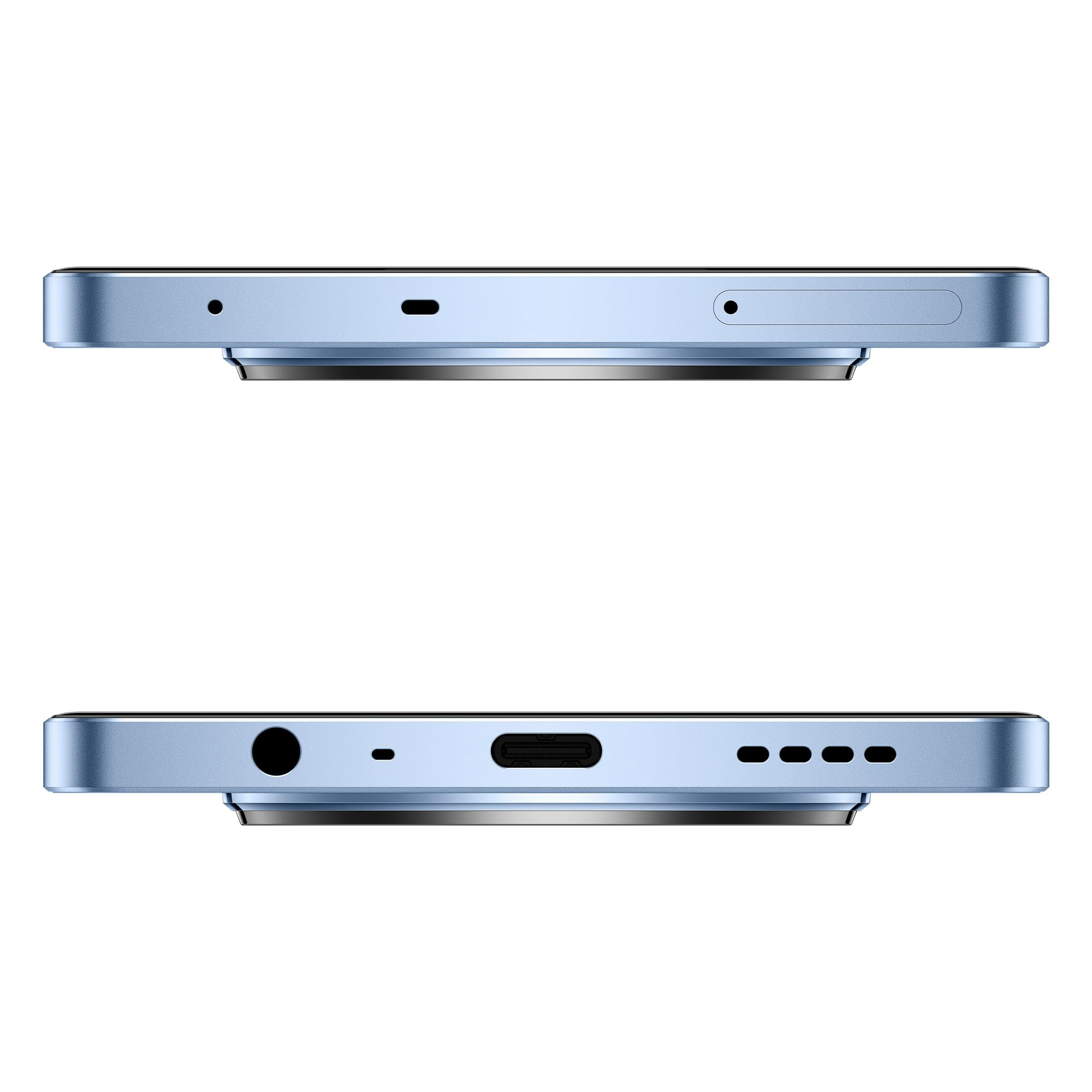 realme NARZO 70x 5G Ice Blue4GB RAM 128GB Storage 120Hz Ultra Smooth Display Dimensity 6100 6nm 5G 50MP AI Camera 45W Charger in The Box