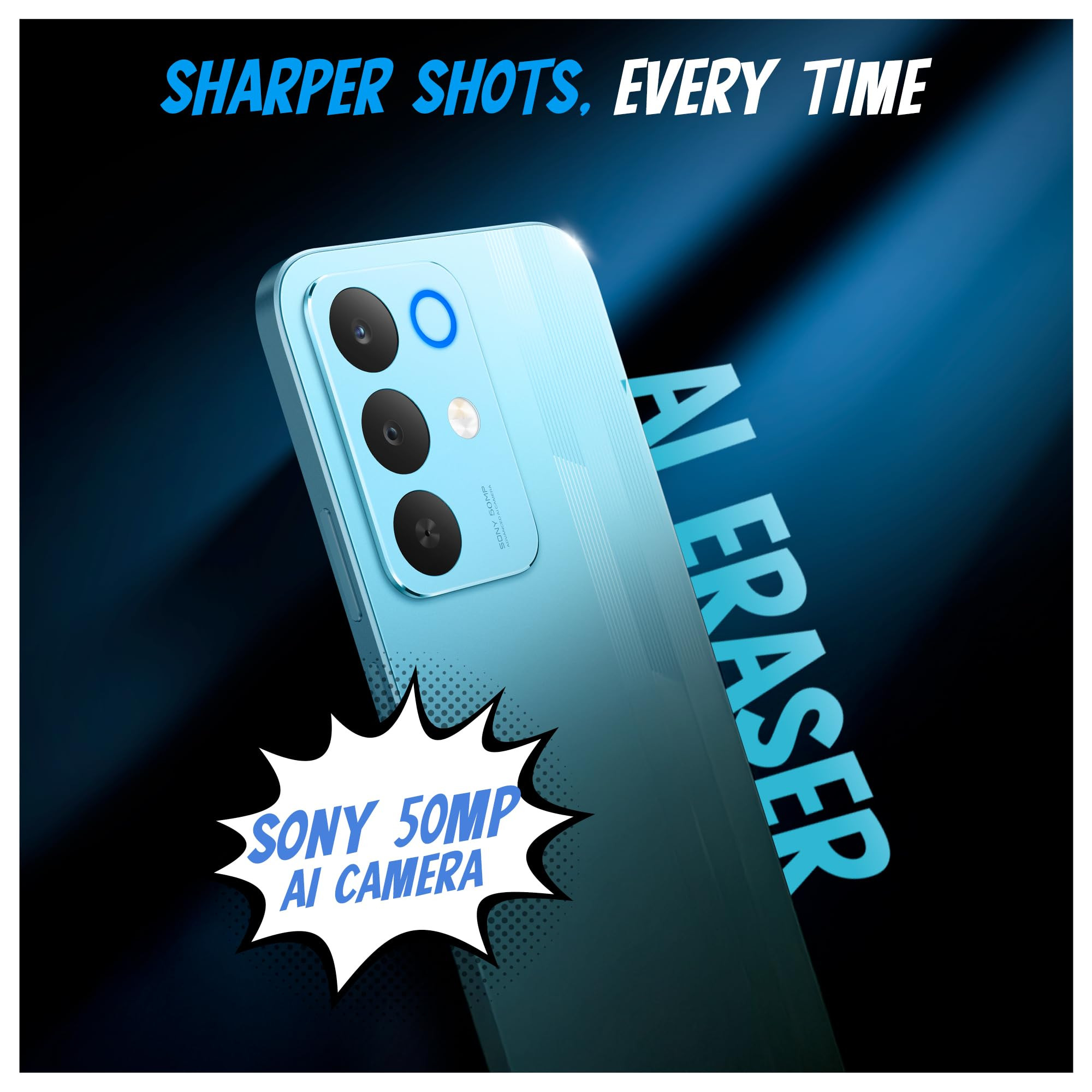 realme NARZO 90x 5G Flash Blue 2026 6GB128GB 7000mAh 60W Biggest Battery Fastest Charging in the Segment 144Hz Bright Display Sony 50MP AI Rear Camera 400 Ultra Boom Speaker
