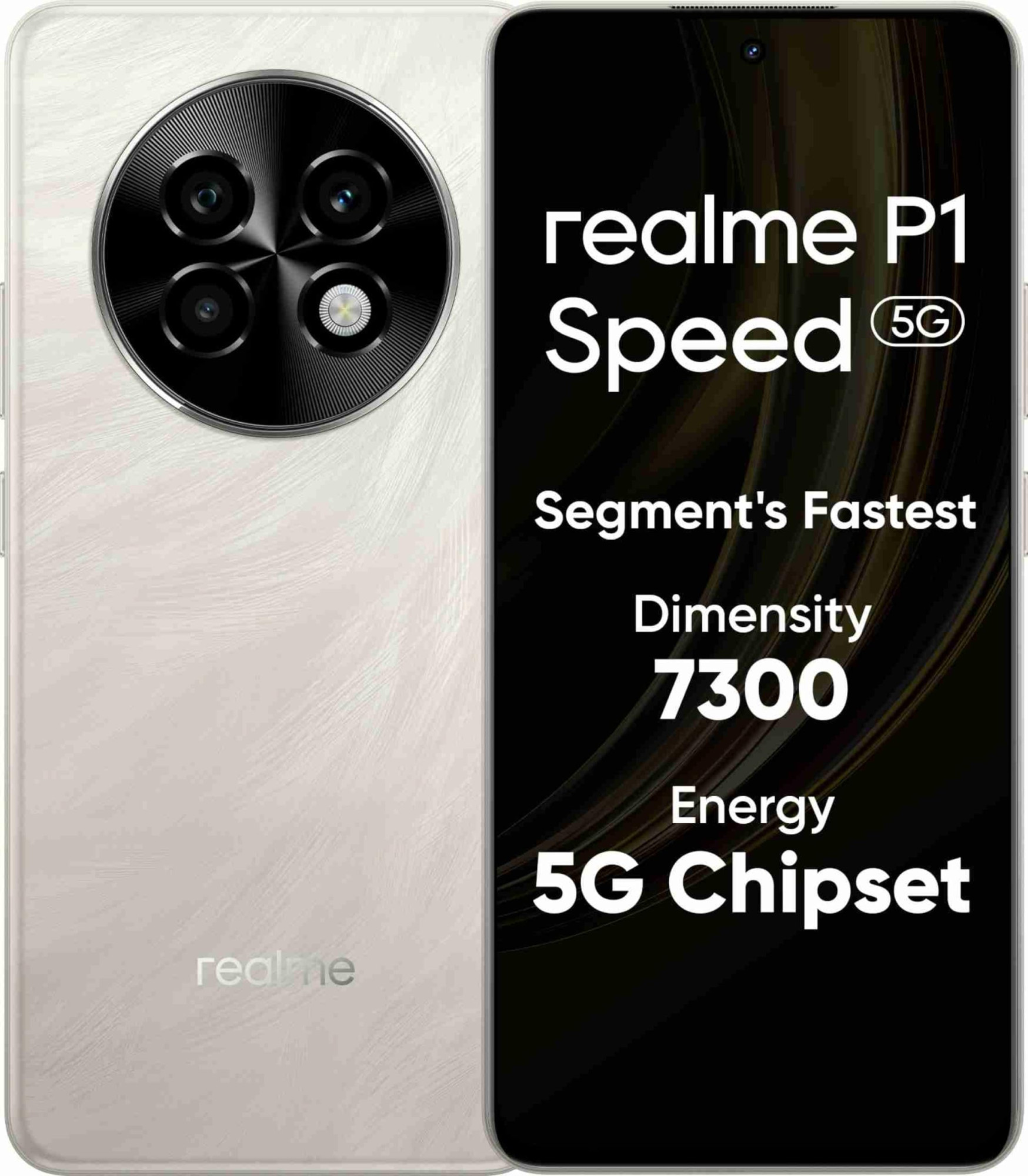 realme P1 Speed 5G Textured Titanium 256 GB 12 GB RAM