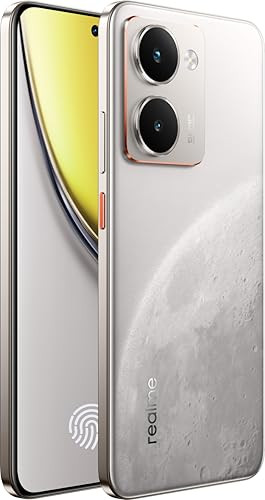 realme P3 Ultra 5G Glowing Lunar White 8GB RAM 128GB Storage Dimensity 8350 Ultra 50MP8MP Cam 16MP Front 683 120Hz AMOLED 6000mAh Battery 80W Fast Charging Upto 16GB RAM Expansion