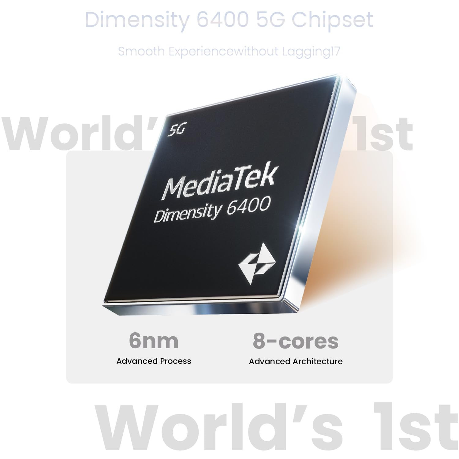 realme P3x 5G Smartphone 6128GB Lunar Silver672-inch Screen120Hz Display6000mAh Battery45W SuperVOOC 50MP Camera MediaTek Dimensity 6400 Processor IP64