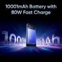 realme P4 Power 5G Smartphone 8GB RAM 128GB Storage TransBlue 10001mAh Battery