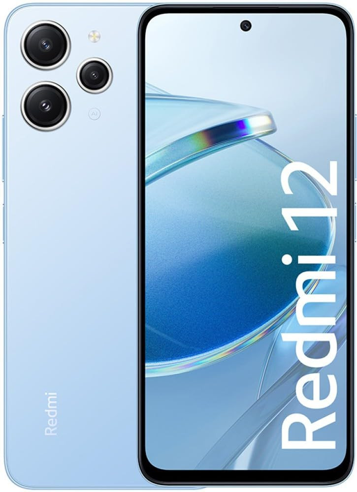 Redmi 12 Pastel Blue4GB RAM 128GB Storage