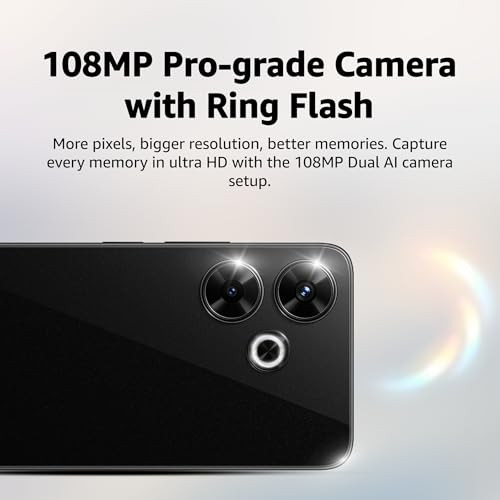 Redmi 13 5G Black Diamond 8GB128GB India Debut SD 4 Gen 2 AE 108MP Pro Grade Camera 679in Largest Display in Segment