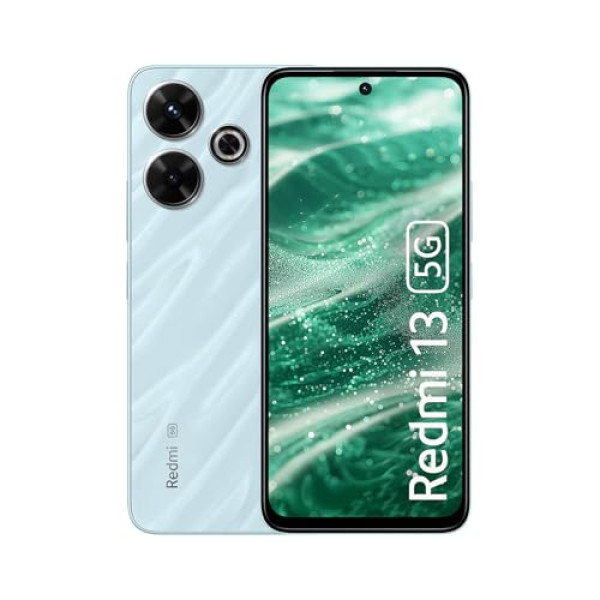Image of Redmi 13 5G, Hawaiian Blue, 6GB+128GB | India Debut SD 4 Gen 2 AE | 108MP Pro Grade Camera | 6.79in Largest Display in Segment