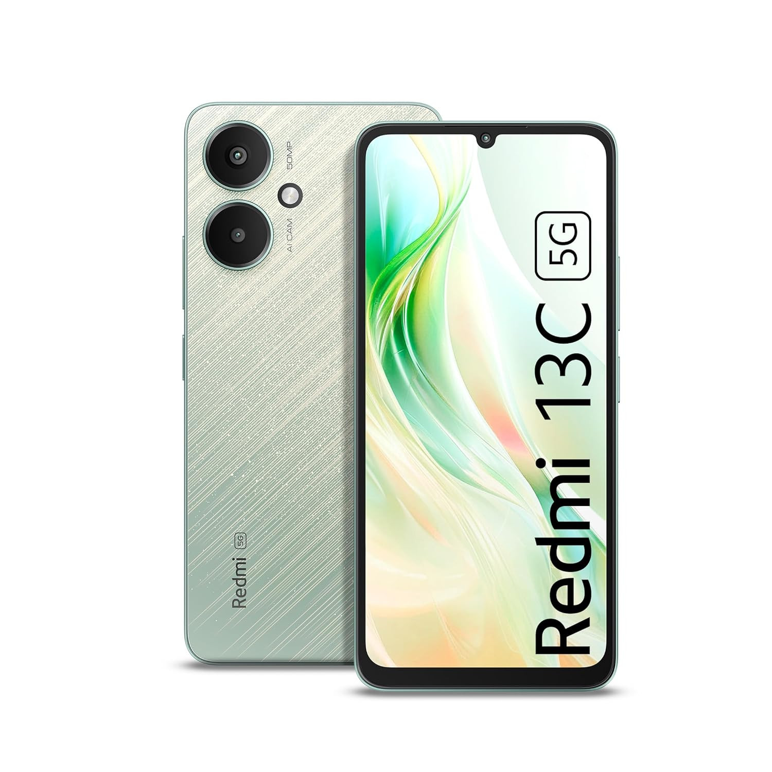 Redmi 13C 5G Startrail Green6GB RAM 128GB Storage MediaTek Dimensity 6100 5G 90Hz Display