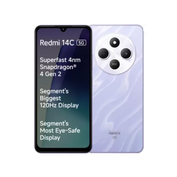 Image of Redmi 14C 5G (Stardust Purple, 128 GB) (6 GB RAM)
